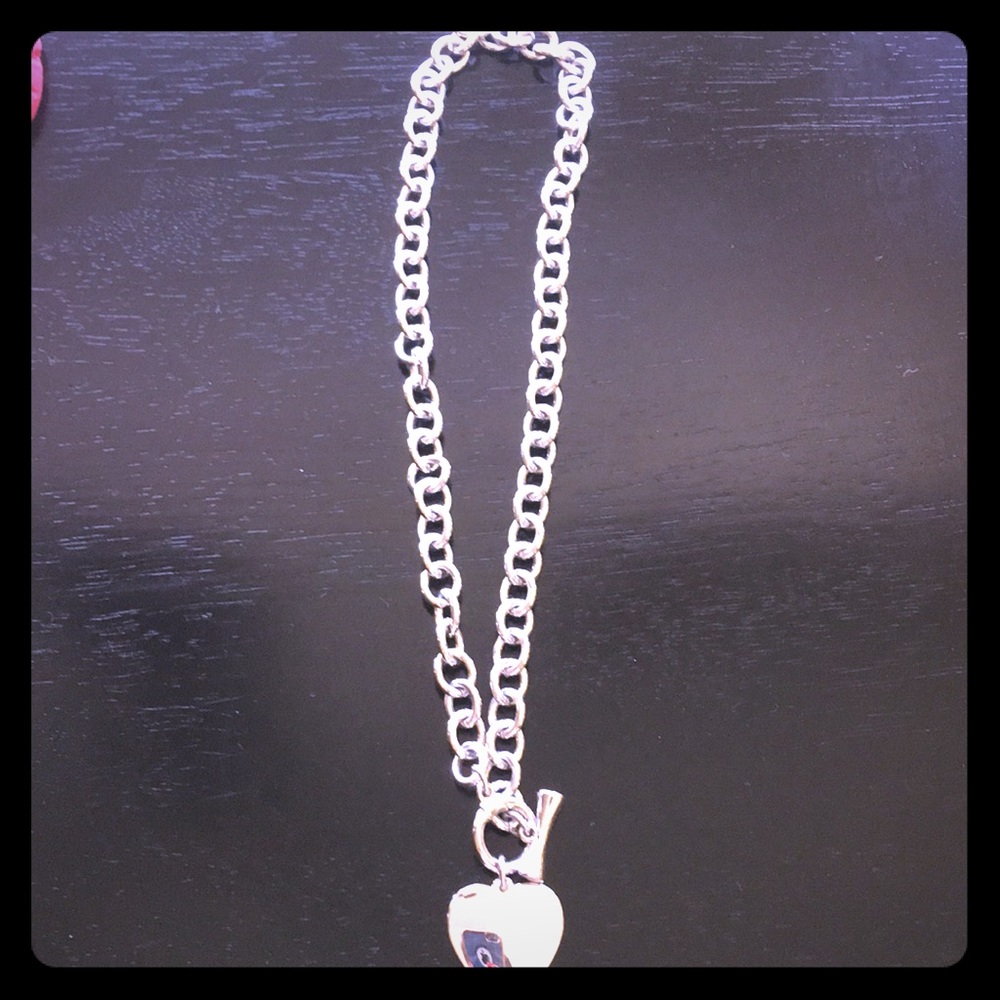 Stainless steel heart necklace